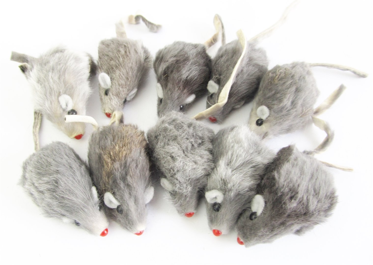 rabbit fur mouse cat toy