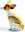Chihuahua Dog - Decorative Jewelled Box Figurine Tan & White