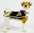 Jack Russell Dog Jewelled Trinket Box or Figurine