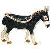 Grey Donkey - Jewelled Trinket Box or Figurine