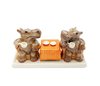 Hippopotamus Salt & Pepper Shakers - Ceramic