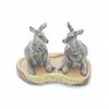 Australian Native Kangaroo Salt & Pepper Shakers on Base