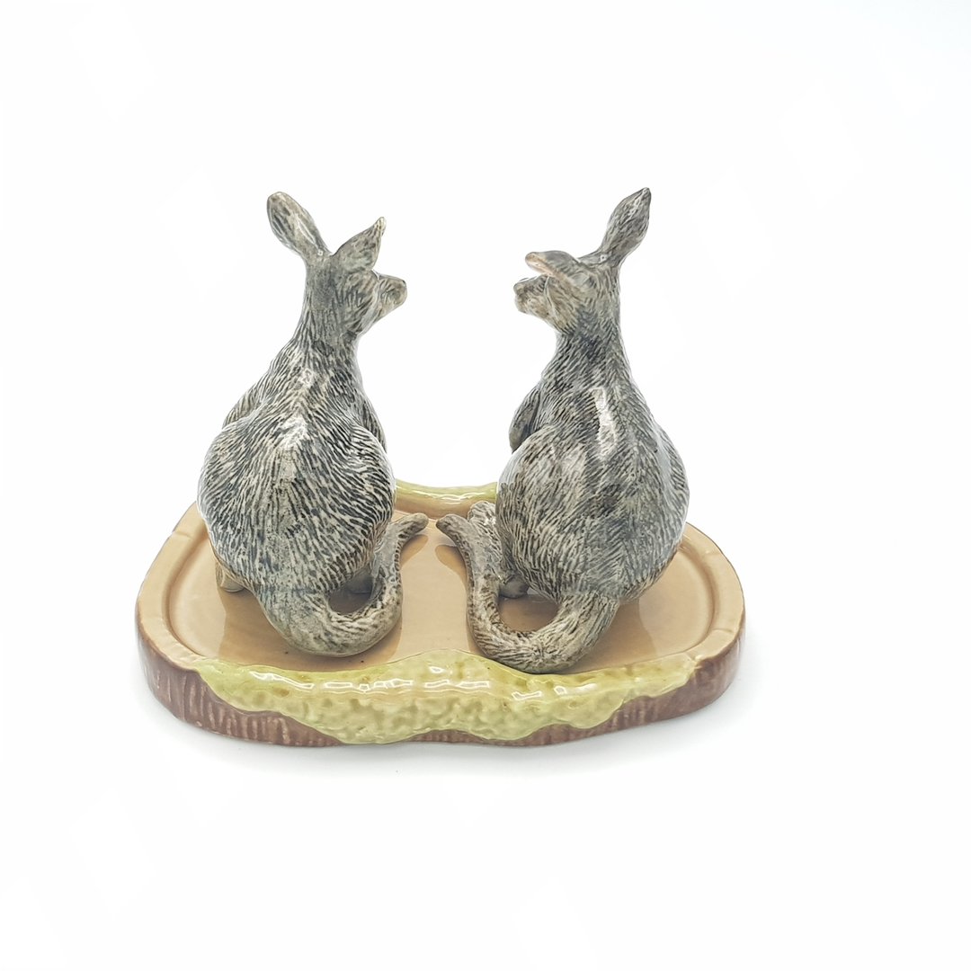 Buy Australian Native Kangaroo Salt Pepper Shakers On Base