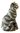 Rinconada De Rosa Blue Tabby Sitting Cat Figurine (XL)