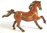 Bay Arabian Horse Jewelled Trinket box-Figurine