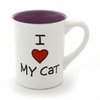 Our Name is Mud "I Love My Cat" Large Ceramic Mug