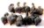 Cat Toy - "Mice" Rabbit Fur covered-Rattles inside - Pack/10