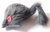 Cat Toy - "Mice" Rabbit Fur covered-Rattles inside - Pack/10