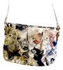 Tapestry "Cats & Kittens" Crossbody Bag - Pouch by Signare