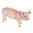 John Beswick Hand Painted White Pig Figurine Pig JBF94