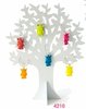 "My Wine Charm Tree" 6 Colourful Owl Wine Glass Markers