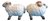 Sheep Ceramic Salt & Pepper Shakers