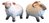 Sheep Ceramic Salt & Pepper Shakers