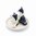 Border Collie Dog Salt & Pepper Shakers Ceramic