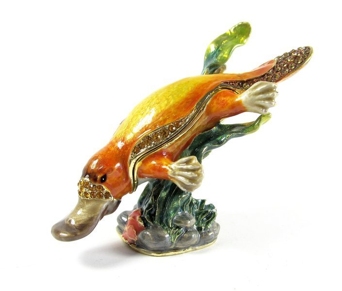 Buy Platypus Diamanti Decorated Jewelled Trinket Box or Figurine Buy Platypus Diamanti Decorated Jewelled Trinket Box or Figurine