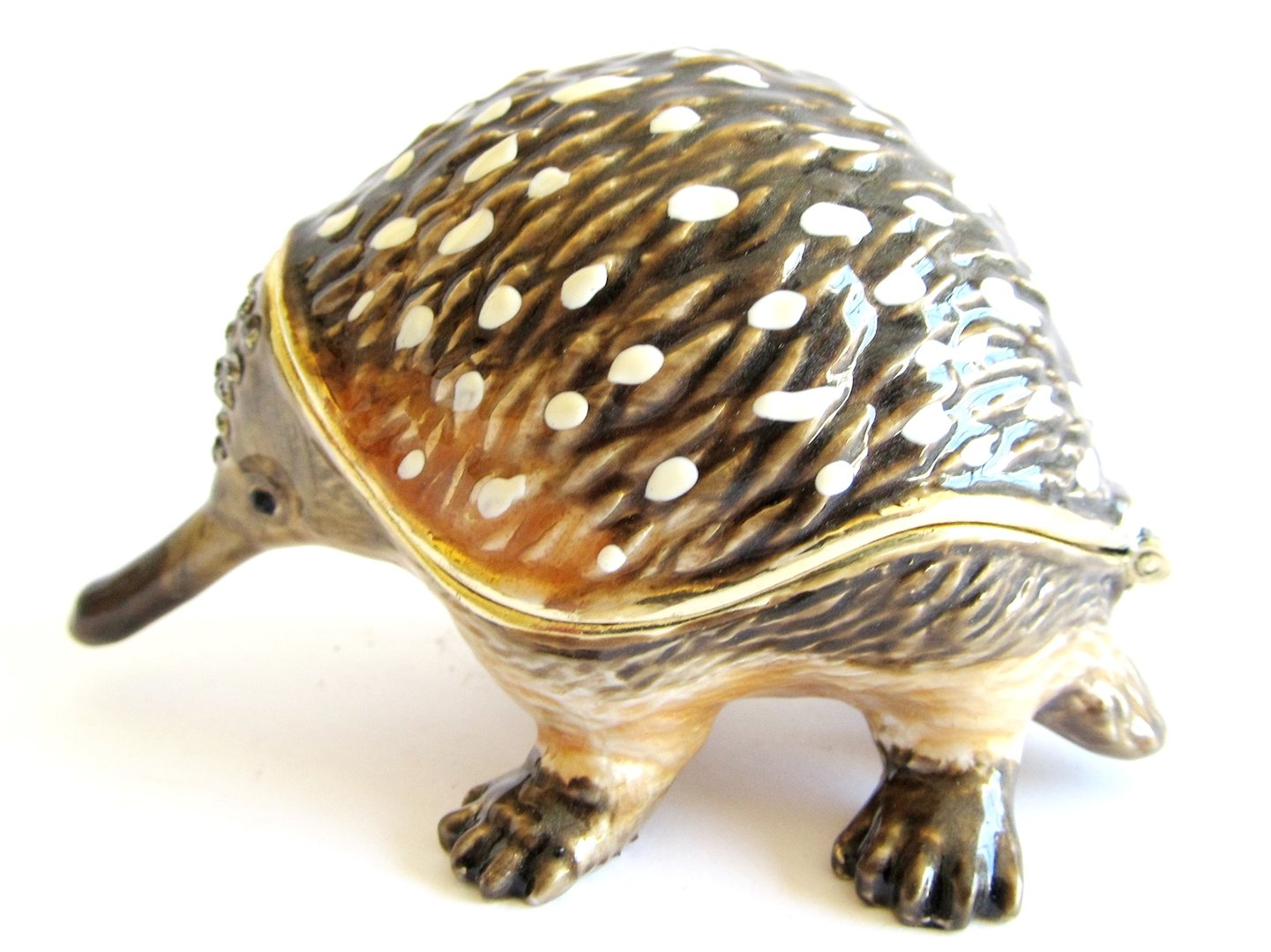 Buy Echidna Diamanti Decorated Jewelled Trinket Box or Figurine