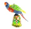 Rainbow Lorikeet Jewelled Bird Trinket Box - Enamelled