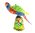 Rainbow Lorikeet Jewelled Bird Trinket Box - Enamelled