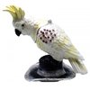 Sulpur Crested Cockatoo Jewelled Bird Trinket Box - Enamelled