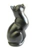 Quintessence (UK) - "Beauty" - Stone Cat Figurine - BLACK