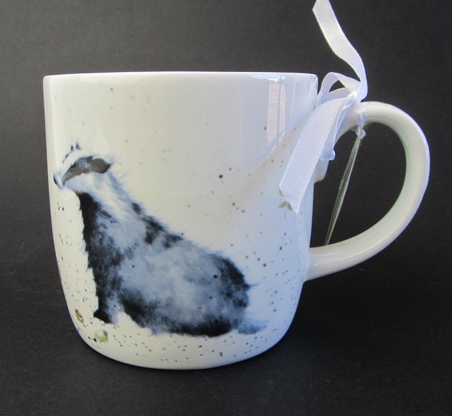 Wrendale Badger Mug "Country Gent" Fine China