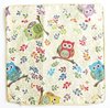 Tapestry Owl Cushion Cover - "Colourful Owls" by Signare