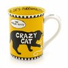 Our Name is Mud "Crazy Cat" Large Ceramic Mug