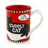 Our Name is Mud "Cuddly Cat" Large Ceramic Mug