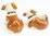 English Bulldog Ceramic Dog Figurine - Set of 2