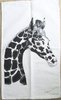 Giraffe Linen/Cotton Blend Tea Towel - Australian Design