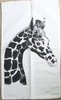 Giraffe Linen/Cotton Blend Tea Towel - Australian Design