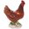 John Beswick Rhode Island Red Hen Chicken Figurine