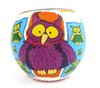 Owl Bird Glowing Glass Tea-light Candle Holder