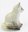 Miniature Porcelain Seal Point Ragdoll Cat figurine