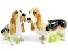 Basset Hound Dog Salt & Pepper Shakers Ceramic