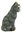 Rinconada -Beautiful Blue Grey Tabby Cat Sitting Figurine