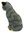 Rinconada -Beautiful Blue Grey Tabby Cat Sitting Figurine