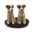 Jack Russell Dog Ceramic Salt & Pepper Shakers