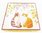 Cat Dessert Plate Set of 6 Long Haired Cats Boxed