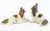 Miniature Ceramic Papillon Dog Figurines - Set/2