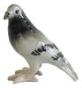 Miniature Porcelain Pigeon - Grey