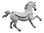 Arab Horse -White Trinket Box or Figurine