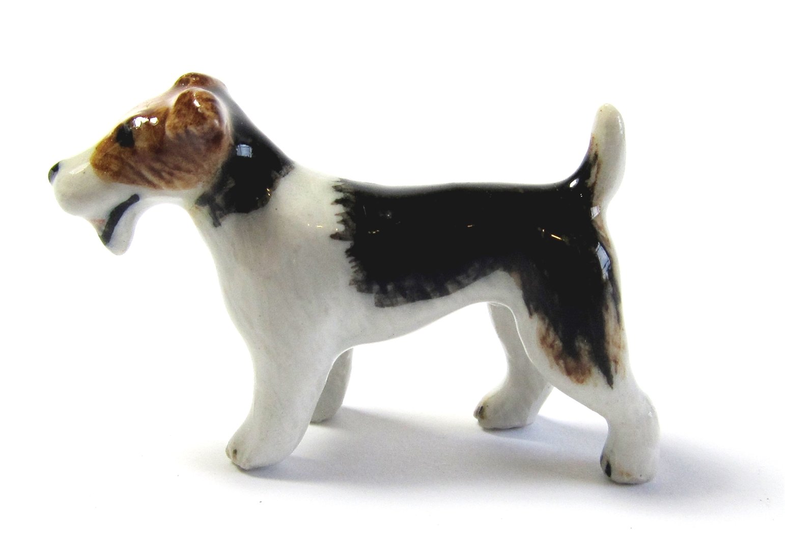 Buy Miniature Porcelain Wire Haired Fox Terrier Figurine
