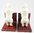 British Bulldog Bookends - Cast Iron Aged Appearance