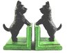 Scottish Terrier Bookends - Cast Iron Aged Appearance