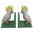 Sulphur Crested Cockatoo Bookends - Cast Iron Aged Appearance
