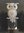 Owl Bookmark - Diamante deocrated Silver colour Boxed