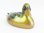 Duck Figurine - Green, Gold, Brown Gloss Finish Resin