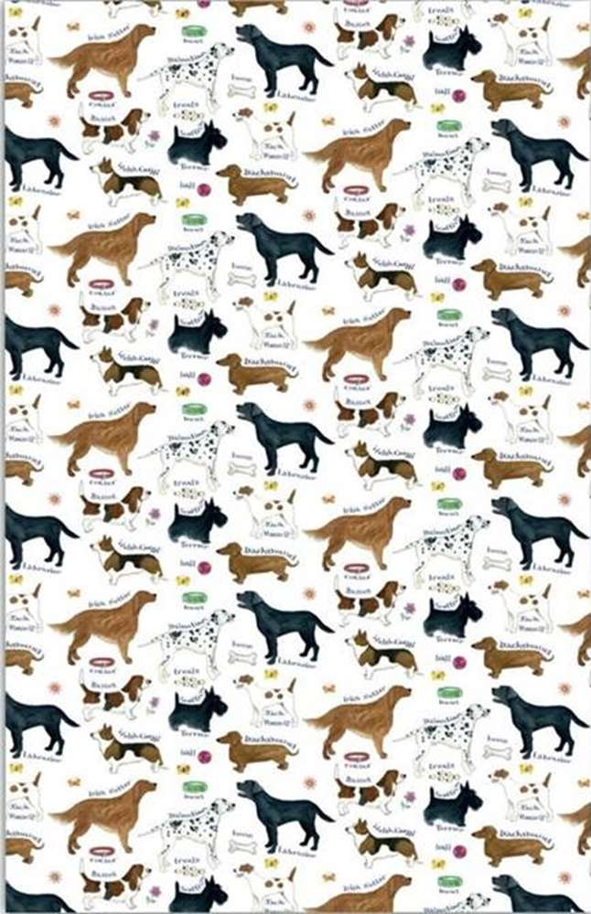 Dog Breeds Cotton Tea Towel - McCaw Allan