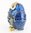 Blue Owl Jewelled Trinket Box or Figurine